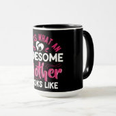 母素晴らし引用文マグ マグカップ (正面右)