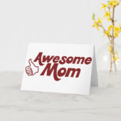 母素晴らし母の日 カード (黄色い花)