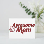 母素晴らし母の日 ポストカード (スタンド正面)