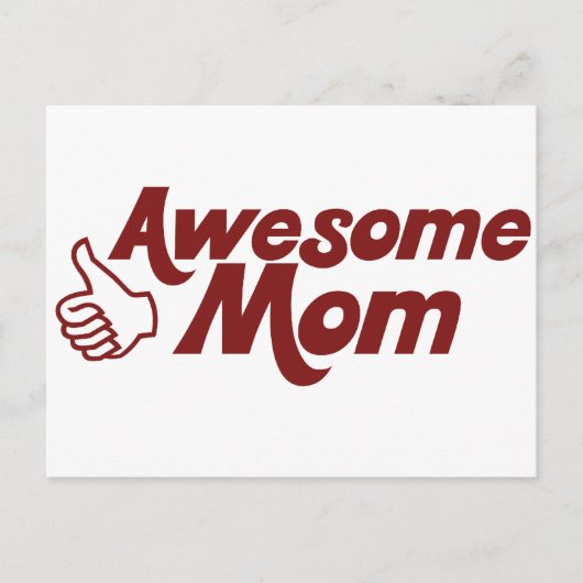 母素晴らし母の日 ポストカード (正面)