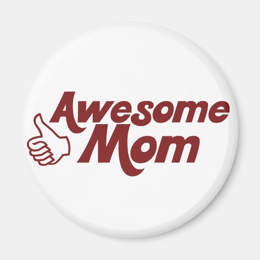 母素晴らし母の日 マグネット (正面)