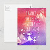 母素晴らし母 ポストカード (正面/裏面)