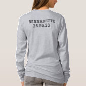 母素晴らし熟練者のギフユニークト Tシャツ (裏面)