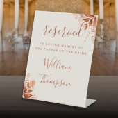 母素朴母フローラ 台座サイン