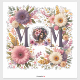 母美しい シール