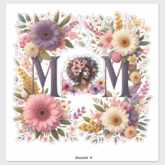 母美しい シール (シート)