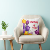 母考えの日チューリップよ クッション (椅子)