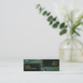 母自然名刺 スキニー名刺 (スタンド正面)