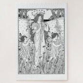 母自然夏 ジグソーパズル (縦)