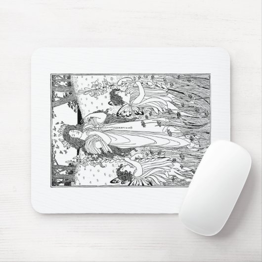 母自然夏 マウスパッド (マウス)