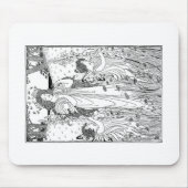 母自然夏 マウスパッド (正面)