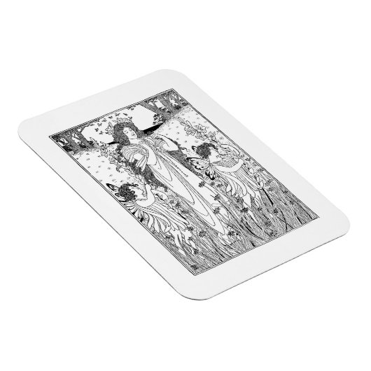 母自然夏 マグネット (右側)