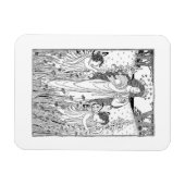 母自然夏 マグネット (横)