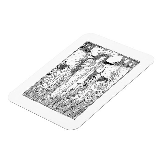 母自然夏 マグネット (左側)