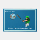 母自然常にこうもり最後 ドアマット (正面)