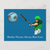 母自然常にこうもり最後 ポストカード (正面)