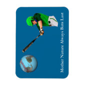 母自然常にこうもり最後 マグネット (縦)