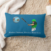 母自然常にこうもり最後 ランバークッション (ブランケット)