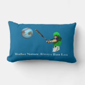 母自然常にこうもり最後 ランバークッション (正面)