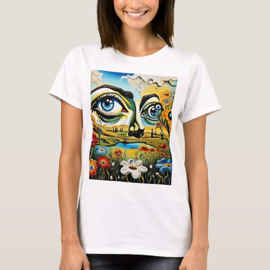母自然時計 Tシャツ (正面)
