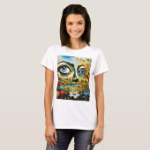 母自然時計 Tシャツ (正面フル)