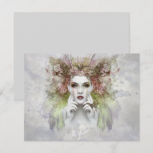 母自然葉書 ポストカード (正面/裏面)