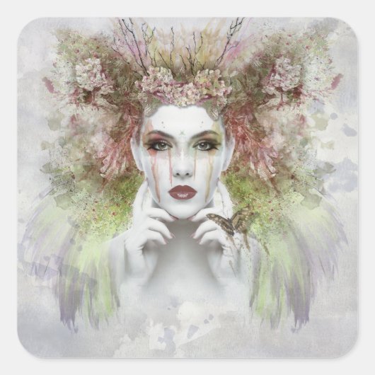 母自然 スクエアシール (正面)