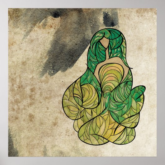 母自然 ポスター (正面)