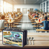 母船からの挨拶（スクールバス） メタルランチボックス