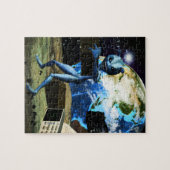 母船エイリアン海賊 ジグソーパズル (横)