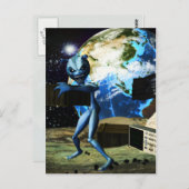 母船エイリアン海賊 ポストカード (正面/裏面)