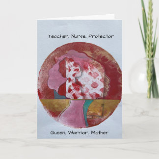 母芸術的の日札 カード