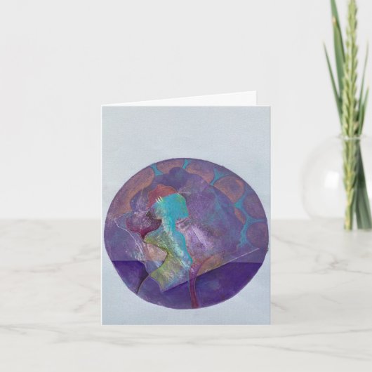 母芸術的の日札 カード (正面)