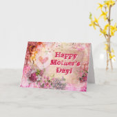 母芸術的の日 カード (黄色い花)