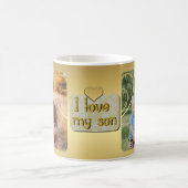 母親から息子にパーソナライズされたマグカップ コーヒーマグカップ (中央)