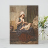 母親が子供を抱き締める（Rudolf Jordan著） カード (スタンド正面)