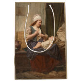 母親が子供を抱き締める(Rudolf Jordan著) ミディアムペーパーバッグ (正面)