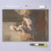 母親が子供を抱き締める（Rudolf Jordan著） 薄葉紙 (クラフト)