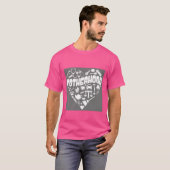 母親が無条件に抱く愛おもしろい Tシャツ (正面フル)