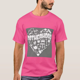 母親が無条件に抱く愛おもしろい Tシャツ