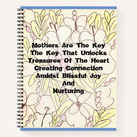 母親が鍵手帳 ノートブック (正面)