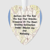 母親が鍵 オーナメント (正面)