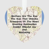 母親が鍵 オーナメント (正面)