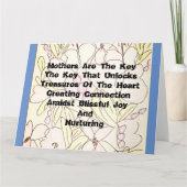 母親が鍵 カード (正面)