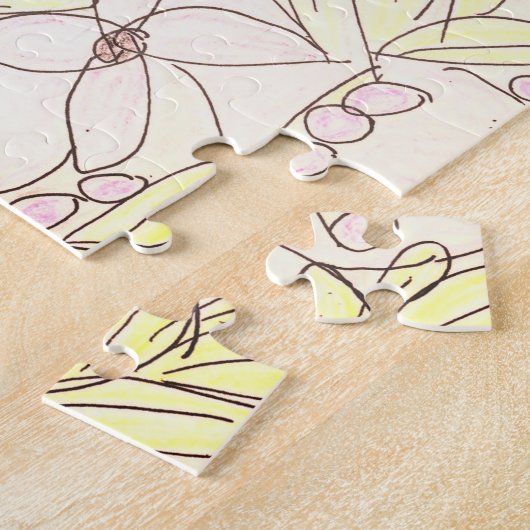 母親が鍵 ジグソーパズル (側面)