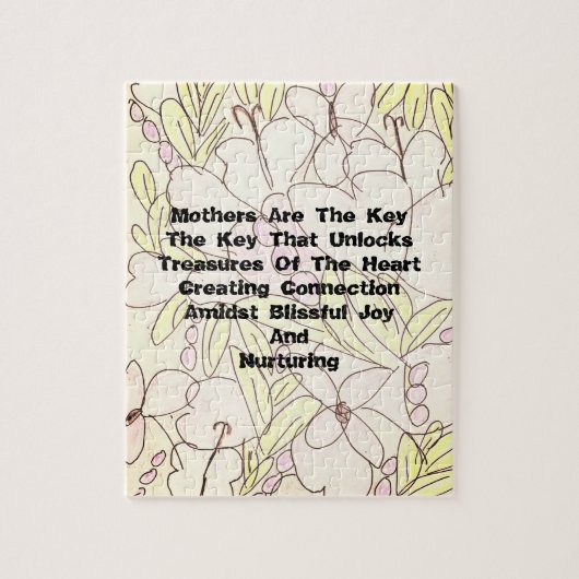 母親が鍵 ジグソーパズル (縦)