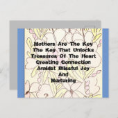 母親が鍵 ポストカード (正面/裏面)