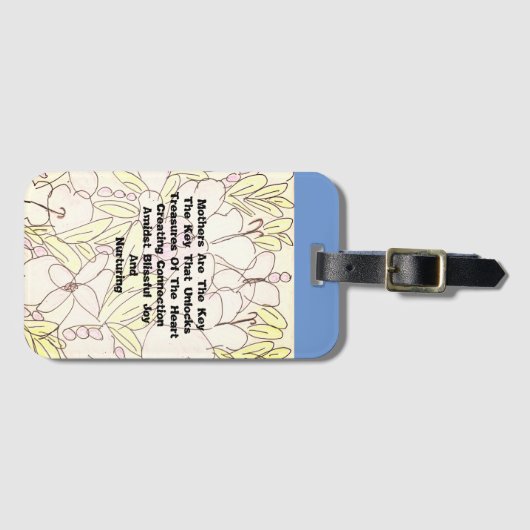 母親が鍵    ラゲッジタグ (正面横)