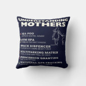 母親とは クッション (裏面)