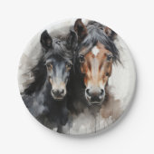 母親と一緒に群がる ペーパープレート (正面)